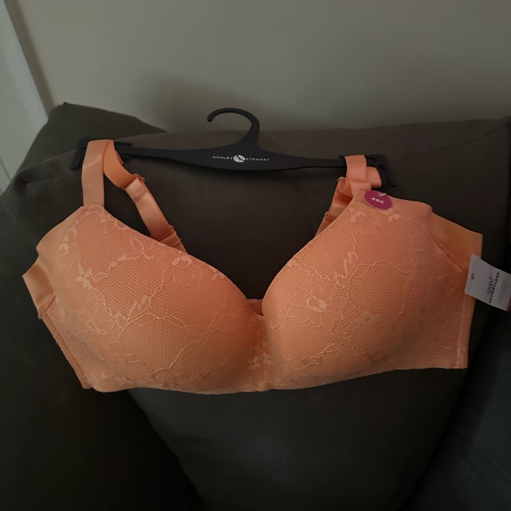 Auden Orange T-Shirt Bra Intimates & Sleepwear